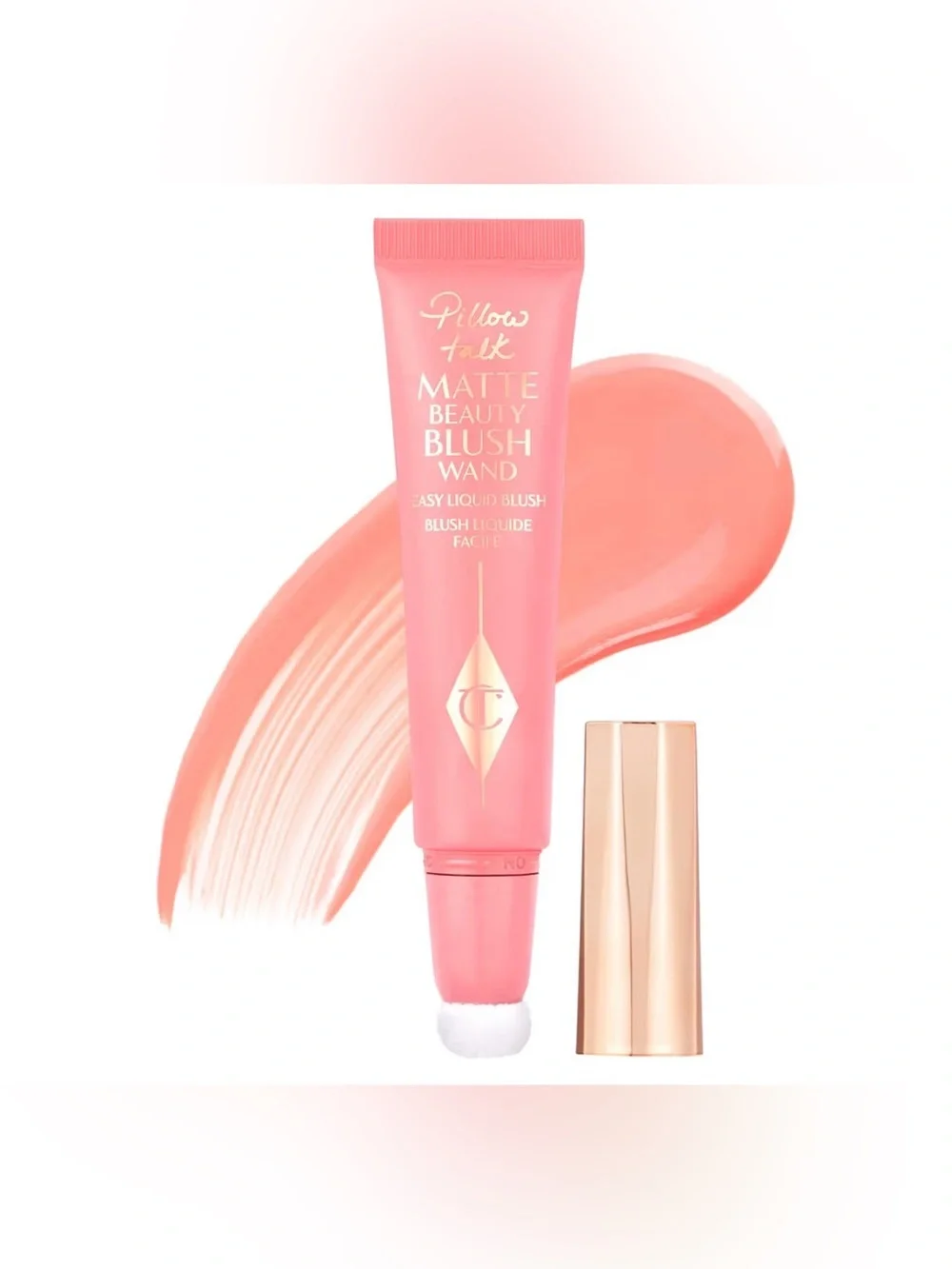 Charlotte Tilbury Pillow Talk Pink Pop Matte Beauty Blush Wand — NEW